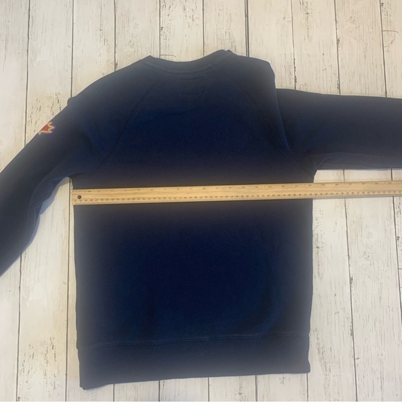 Roots Woman S Navy Blue Rainbow Pride Crewneck Sweatshirt - Picture 4 of 6